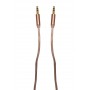 Cablu Audio Auxiliar Jack-Jack 3.5 mm , High Quality , Conectori Auriti , Roz