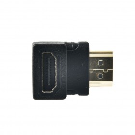 Conector HDMI Mama - HDMI Tata , 90 Grade , Premium Quality , Capete Aurite