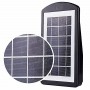 Lampa stradala cu panou solar integrat , putere 30 W , senzor de miscare , senzor de lumina , Premium Quality , Negru