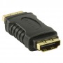 Adaptor HDMI mama - HDMI mama , pentru prelungire cablu HDMI , Premium Quality , negru