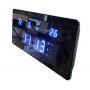 Ceas De Birou Cu LED , Nice Design, Afisare Temperatura , Data , Alarma , Negru