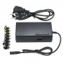Incarcator Universal Laptop, 120 W, Voltaj Reglabil 12 - 24 V, 9 Conectori Inclusi, Negru