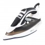 Fier de calcat Sokany 2200 W, Auto-Curatare, Talpa ceramica, Anti-calc, Anti-picurare, Negru