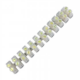 Regleta 20A - 12 pe sir, Alb