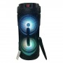 Boxa portabila KTS 20W, Bluetooth, AUX-in, Cititor USB, Card TF, Lumini LED DJ, Telecomanda, Microfon cu fir, Negru