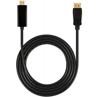 Cablu DisplayPort - HDMI, 1.5 metri, Calitate superioara, Tip tata-tata
