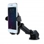 Suport pentru telefon cu ventuza , brat extensibil , universal , negru