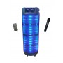 Boxa Activa Portabila , Statie Amplificare Integrata , Microfon Wireless , Telecomanda , Bluetooth , Cititor Stick USB