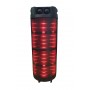 Boxa Activa Portabila , Statie Amplificare Integrata , Microfon Wireless , Telecomanda , Bluetooth , Cititor Stick USB