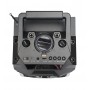 Boxa portabila cu Bluetooth ,cititor USB , card MicroSD , radio , telecomanda , microfon cu fir , negru