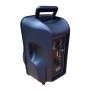 Boxa portabila cu Bluetooth ,cititor USB , card MicroSD , radio , microfon cu fir , negru
