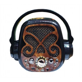 Radio Cu USB , Card Reader , Radio FM , Acumulator Integrat ,Maro