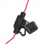 Amplificator de semnal antena radio FM elSales ELS-ANT-208, universal, negru