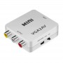 Mini convertor VGA la AV(RCA) elSales ELS-VRCA, video si audio stereo, alb