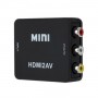 Mini convertor HDMI la AV(RCA) elSales ELS-HRCA, video si audio stereo, negru