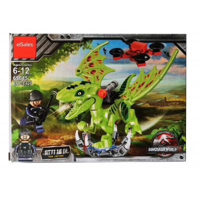 Set de constructie elSales ELS-69045-1, 65 piese, multicolor