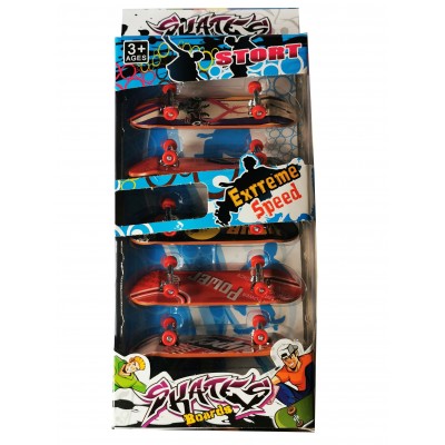 Set 5 mini skateboards elSales, fingerboard, multicolor