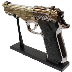 Bricheta in forma de pistol Berreta elSales , 9 mm, maro