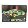 Set de constructie elSales ELS-48009, tip LEGO, technic supercar motorsport, 639 piese, multicolor