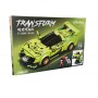 Set de constructie masina transformer elSales ELS-10096, tip LEGO, Lamborghini, 411 piese, verde