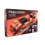 Set de constructie masina transformer elSales ELS-10097, tip LEGO, Ferrari, 414 piese, rosu