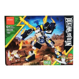 Set de constructie elSales ELS-98226002, tip LEGO, Ninja World, 180 piese, multicolor