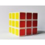 Cub rubik magic elSales, 3x3x3, cu margini albe, multicolor