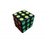 Cub rubik magic elSales, 3x3x3, fete zambitoare, multicolor