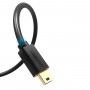 Cablu de date si incarcare Ugreen, USB-mini USB, 3m, negru