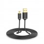 Cablu de date si incarcare Ugreen, USB-mini USB, 3m, negru