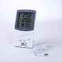 Termometru Higrometru Digital de Camera, Ecran LCD, Termometru -50˚C - 70˚C, Higrometru: 25%RH - 98%RH, Design Modern, Alb