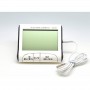Termometru Digital, Senzor pentru Temperatura & Umiditate, Afisaj Digital LCD, Receptie Interior-Exterior, Design Modern, Alb