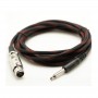 Cablu Audio Jack 6.3 mm tata - XLR mama, Lungime Cablu 5m, Rezistent & Flexibil, Negru