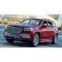 Masina elSales Maybach GLS 600 cu usi, capota, portbagaj mobile, lumini faruri si stopuri, sunete motor, scara 1:32, rosu