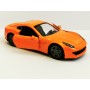 Masina Ferrari cu usi, capota, portbagaj mobile, lumini faruri si stopuri, sunete motor, scara 1:36, lungime 12.5 cm, portocaliu