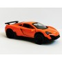 Masina MCLaren 570s cu usi, capota, portbagaj mobile, lumini faruri si stopuri, sunete motor, scara 1:36, portocaliu