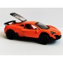 Masina MCLaren 570s cu usi, capota, portbagaj mobile, lumini faruri si stopuri, sunete motor, scara 1:36, portocaliu
