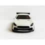 Masina Mercedes AMG GT C Coupe cu usi, capota, portbagaj mobile, lumini faruri si stopuri, sunete motor, scara 1:36, alb