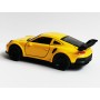 Masina Porsche 911 GT2 rs 2018  cu usi, capota, portbagaj mobile, lumini faruri si stopuri, sunete motor, scara 1:36, galben
