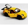 Masina Porsche 911 GT2 rs 2018  cu usi, capota, portbagaj mobile, lumini faruri si stopuri, sunete motor, scara 1:36, galben