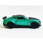 Masina Chevrolet Camaro cu Usi, Capota & Portbagaj Mobile, Lumini Faruri si Stopuri, Sunete Motor, Scara 1:36, Verde