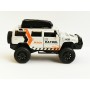 Masina Hummer cu Usi, Capota & Portbagaj Mobile, Lumini Faruri si Stopuri, Sunete Motor, Scara 1:36, Lungime 12,5 cm, Alb