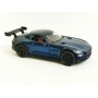 Masina Mercedes-Benz AMG GT cu Usi, Capota & Portbagaj Mobile, Lumini Faruri si Stopuri, Sunete Motor, Scara 1:36, Albastru