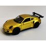 Masina Porsche 911 GT3 cu Usi, Capota & Portbagaj Mobile, Lumini Faruri si Stopuri, Sunete Motor, Scara 1:36, Auriu