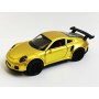 Masina Porsche 911 GT3 cu Usi, Capota & Portbagaj Mobile, Lumini Faruri si Stopuri, Sunete Motor, Scara 1:36, Auriu