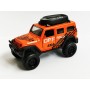 Masina Jeep Wrangler Rubicon cu Usi, Capota & Portbagaj Mobile, Lumini Faruri si Stopuri, Sunete Motor, Scara 1:36, Portocaliu