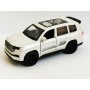 Masina Toyota Land Cruiser cu Usi, Capota & Portbagaj Mobile, Lumini Faruri si Stopuri, Sunete Motor, Scara 1:36, Alb