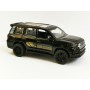Masina Toyota Land Cruiser cu Usi, Capota & Portbagaj Mobile, Lumini Faruri si Stopuri, Sunete Motor, Scara 1:36, Negru