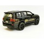 Masina Toyota Land Cruiser cu Usi, Capota & Portbagaj Mobile, Lumini Faruri si Stopuri, Sunete Motor, Scara 1:36, Negru