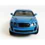 Masina Bentley Continental GT cu Usi Mobile, Lumini Faruri si Stopuri, Sunete Motor, Scara 1:36, Lungime 12,5 cm, Albastru
